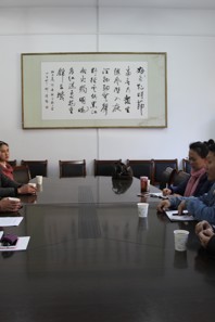 陕西安康学院艺术学院来小黄书
考察和交流