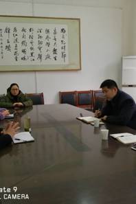 副校长余敏辉到小黄书
专题调研指导科研工作