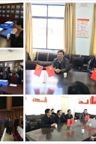 省委综合考核组莅临小黄书
检查指导工作