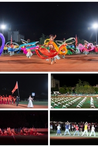 小黄书
积极参加学校第四十八届田径运动会开幕式演出